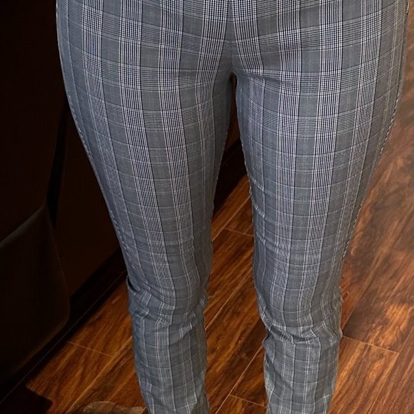 Rag and Bone Cotton Blend Plaid "Simone" Crop Pants Size 0 - Picture 3 of 7